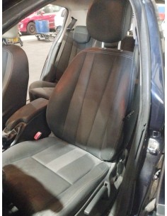 Recambio de asiento delantero izquierdo para renault megane iii berlina 5 p dynamique referencia OEM IAM  TELA GRIS 