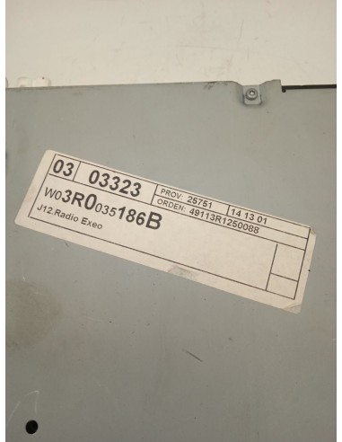 Recambio de sistema audio / radio cd para seat exeo (3r2) 2.0 tdi referencia OEM IAM 3R0035186B  