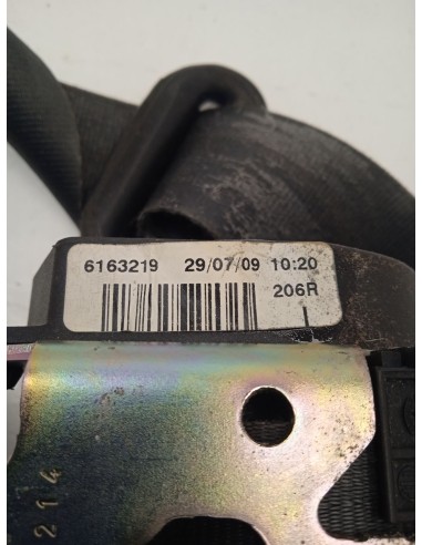 Recambio de cinturon seguridad delantero izquierdo para seat exeo (3r2) 2.0 tdi referencia OEM IAM 6163219  