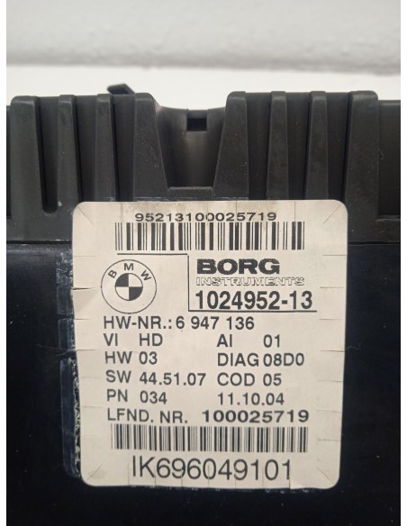 Recambio de cuadro instrumentos para bmw serie 1 berlina (e81/e87) 120d referencia OEM IAM 6947136  