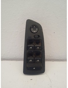 Recambio de mando elevalunas delantero izquierdo para bmw serie 1 berlina (e81/e87) 120d referencia OEM IAM 6952036 4 BOTONES 