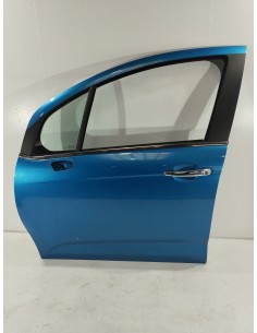 Recambio de puerta delantera izquierda para citroën c3 1.4 hdi referencia OEM IAM 9002AZ COLOR AZUL 