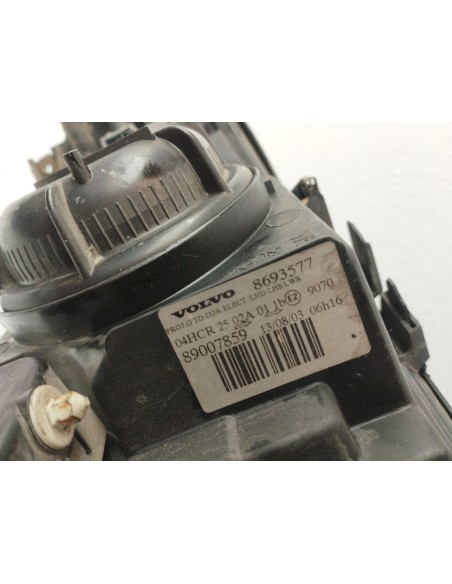 Recambio de faro izquierdo para volvo s60 i (384) 2.4 referencia OEM IAM 89007859  