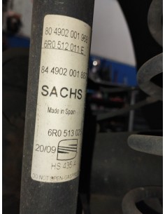 Recambio de amortiguador trasero izquierdo para seat ibiza (6j5) 1.9 tdi referencia OEM IAM 6R0513025E   2