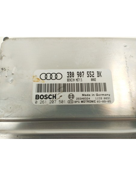 Recambio de centralita motor uce para audi a6 c5 (4b2, 4b4) 2.4 referencia OEM IAM 3B0907552BK  