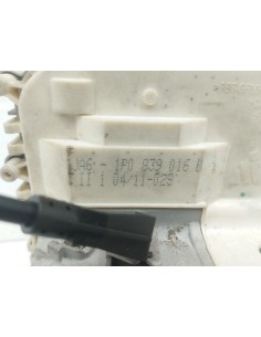 Recambio de cerradura puerta trasera derecha para seat leon (1p1) 1.6 tdi referencia OEM IAM 1P0839016D   2