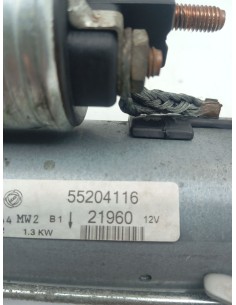 Recambio de motor arranque para fiat punto (188_) 1.3 jtd 16v referencia OEM IAM 55204116   2