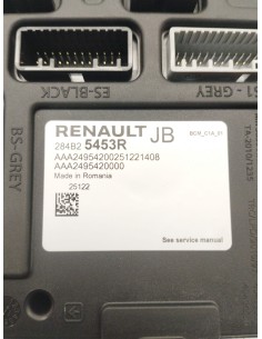 Recambio de modulo electronico para renault clio v (b7_) tce 90 (b7mt) referencia OEM IAM 284B25453R   2