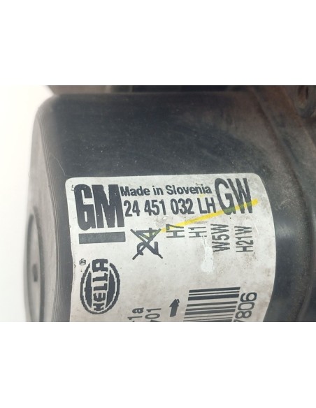 Recambio de faro izquierdo para opel astra h (a04) 1.7 cdti (l48) referencia OEM IAM 24451032  