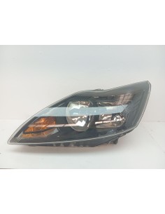 Recambio de faro izquierdo para ford focus ii (da_, hcp, dp) 1.6 tdci referencia OEM IAM 8M5113W030CE FONDO NEGRO 