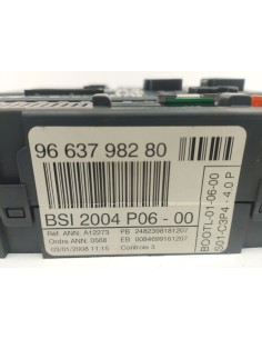 Recambio de caja reles / fusibles para peugeot 207/207+ (wa_, wc_) 1.4 16v referencia OEM IAM 9663798280   2
