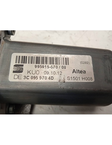 Recambio de elevalunas trasero derecho para seat altea xl (5p5) reference referencia OEM IAM 3C0959704D  