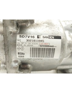 Recambio de compresor aire acondicionado para dacia sandero (bs_) 1.5 dci referencia OEM IAM 8200866440   2