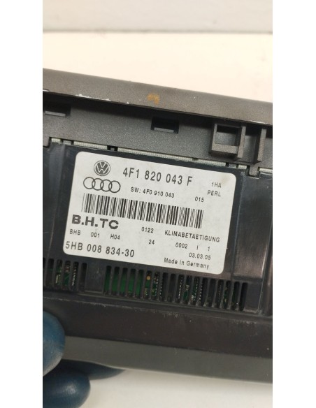 Recambio de mando climatizador para audi a6 c6 (4f2) 3.0 tdi quattro referencia OEM IAM 4F1820043F  