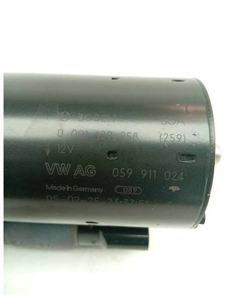 Recambio de motor arranque para audi a6 c6 (4f2) 3.0 tdi quattro referencia OEM IAM 0001109258  