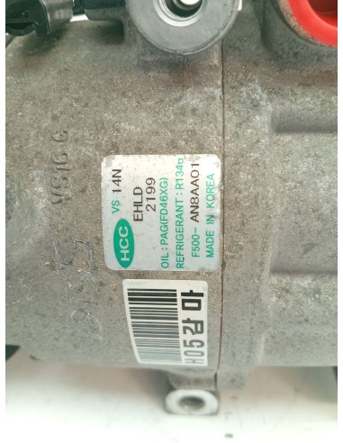 Recambio de compresor aire acondicionado para hyundai i30 (fd) 1.4 referencia OEM IAM F500AN8AA01  