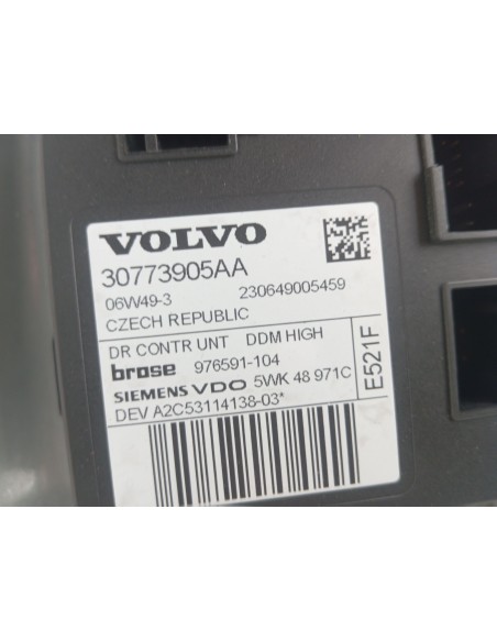 Recambio de elevalunas delantero izquierdo para volvo c30 (533) 2.0 d referencia OEM IAM 8679978  