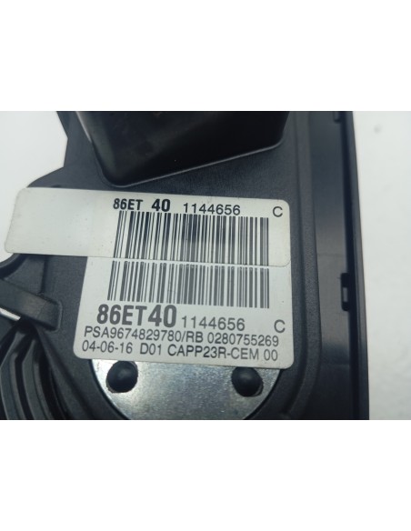 Recambio de potenciometro pedal para citroën c4 picasso live referencia OEM IAM 9674829780  