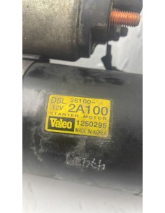 Recambio de motor arranque para kia rio 1.5 crdi referencia OEM IAM 361002A100   2