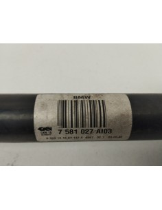 Recambio de transmision trasera izquierda para bmw serie 5 lim. (f10) 520d referencia OEM IAM 7581027   2