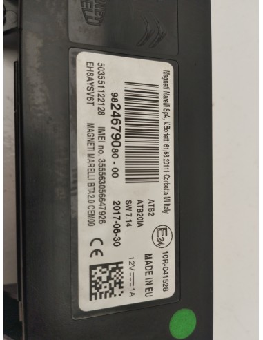 Recambio de modulo electronico para peugeot 3008 allure referencia OEM IAM 9824679080  
