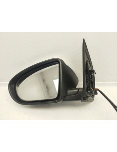 Recambio de retrovisor izquierdo para nissan qashqai i (j10, nj10) 1.6 dci referencia OEM IAM 96302BR74A COLOR BLANCO 7 Y 4 PINE 2