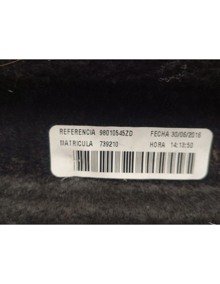 Recambio de bandeja trasera para citroën c4 picasso live referencia OEM IAM 98010545ZD  