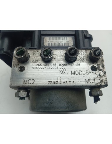 Recambio de abs para renault grand modus 1.2 16v referencia OEM IAM 8200747138  
