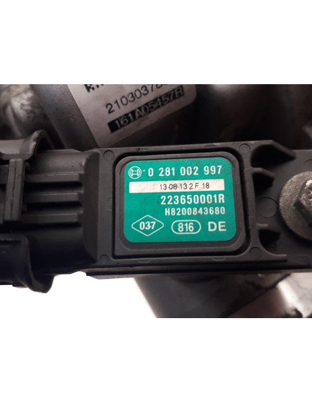 Recambio de caja mariposa para dacia dokker 1.5 dci diesel fap cat referencia OEM IAM 0281002997  