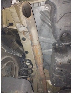 Recambio de tubo escape trasero para peugeot 3008 allure referencia OEM IAM 9816044480  