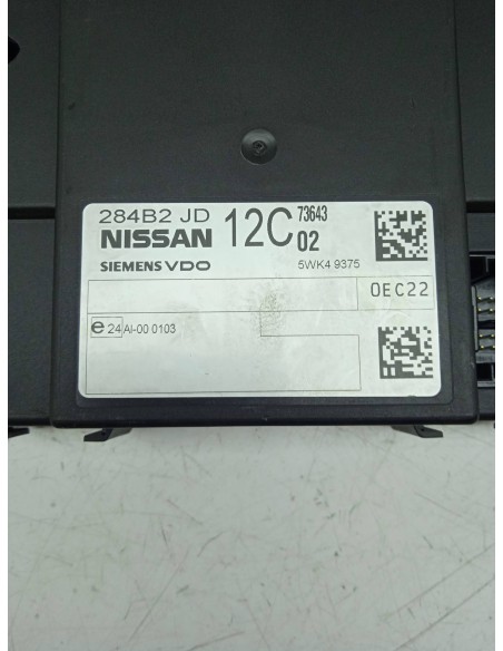 Recambio de modulo electronico para nissan qashqai (j10) 2.0 16v cat referencia OEM IAM 284B2JD12C  