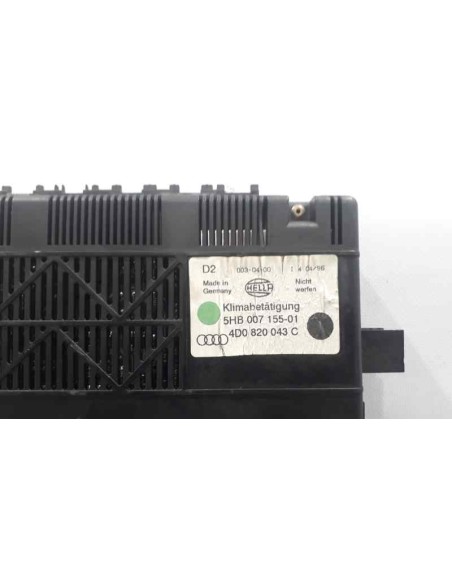 Recambio de mando climatizador para audi a8 (d2) 3.7 v8 32v referencia OEM IAM 4D0820043C  