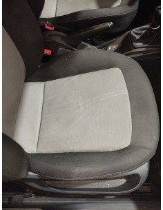 Recambio de asiento delantero derecho para seat ibiza (6j5) style tech referencia OEM IAM S/R TELA GRIS Y NEGRA  2
