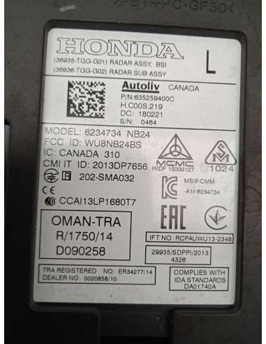 MODULO ELECTRONICO HONDA CIVIC LIM.5...