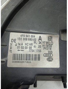 Recambio de faro derecho para audi a6 berlina (4f2) 2.0 tdi referencia OEM IAM 4F0941004A   2