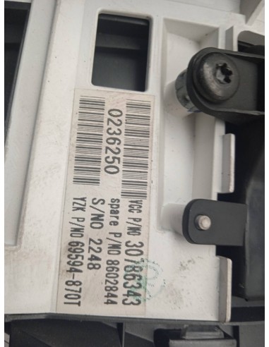Recambio de cuadro instrumentos para volvo c30 1.8 cat referencia OEM IAM 30786343 8602844 