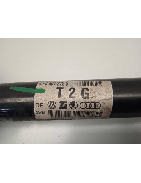 Recambio de transmision delantera derecha para audi a6 berlina (4f2) 2.0 tdi referencia OEM IAM 4F0407272G  