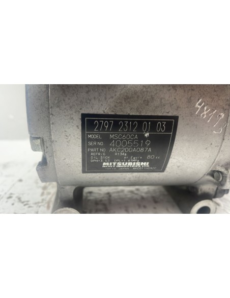Recambio de compresor aire acondicionado para tata indica 1.4 diesel referencia OEM IAM MSC60CA  