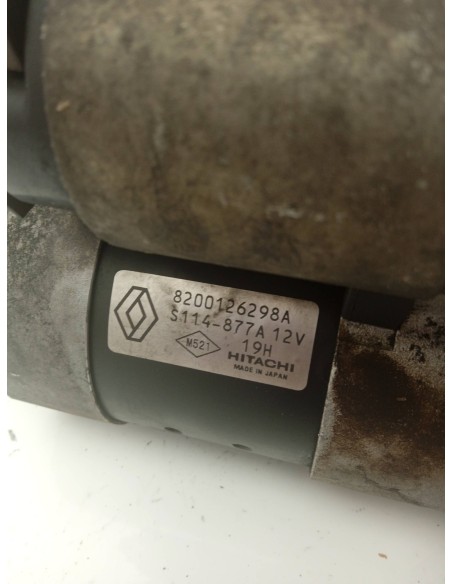Recambio de motor arranque para renault vel satis (bj0) 3.5 v6 referencia OEM IAM S114877A  