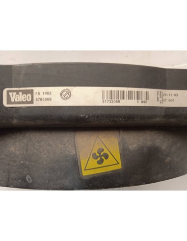 Recambio de electroventilador para fiat panda (169) 1.2 cat referencia OEM IAM 51732069  