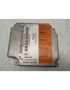 Recambio de centralita airbag para mercedes-benz clase m (w163) 2.7 cdi 20v cat referencia OEM IAM A1635422718   2