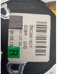 Recambio de cinturon seguridad delantero derecho para volkswagen touareg (7la) 2.5 tdi referencia OEM IAM 560981601   2