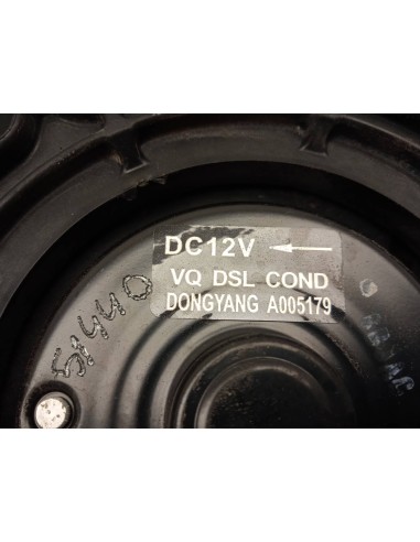 Recambio de electroventilador para kia carnival 2.9 crdi cat referencia OEM IAM A005179  