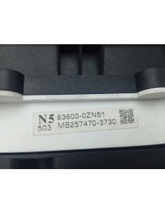 Recambio de cuadro instrumentos para toyota auris hybrid active referencia OEM IAM 838000ZN51   2