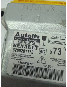 Recambio de centralita airbag para renault vel satis (bj0) 3.5 v6 referencia OEM IAM 8200201173   2