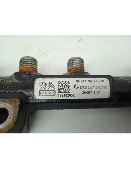 Recambio de rampa inyectora para peugeot 308 active referencia OEM IAM 9804776780  