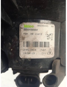 Recambio de faro antiniebla derecho para peugeot 308 sw 2.0 16v hdi fap cat (rhr / dw10bted4) referencia OEM IAM 9680498880   2