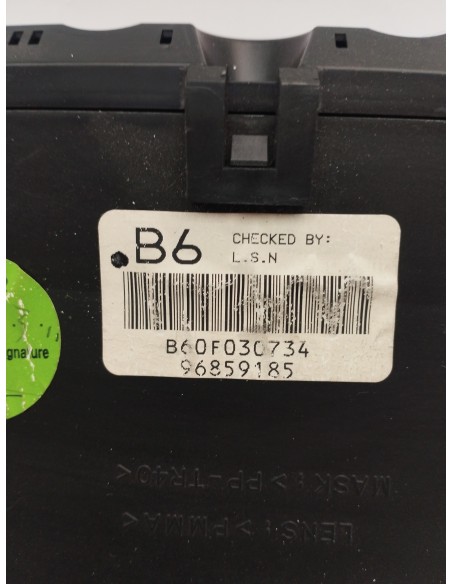 Recambio de cuadro instrumentos para chevrolet aveo 1.4 cat referencia OEM IAM 96859185  