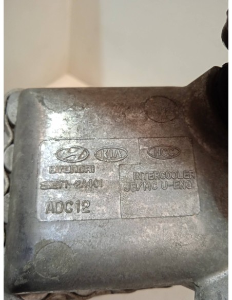 Recambio de intercooler para kia rio 1.5 crdi referencia OEM IAM 282712A401  