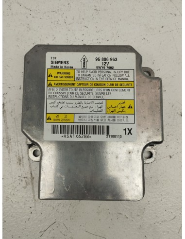Recambio de centralita airbag para chevrolet aveo 1.4 cat referencia OEM IAM 96806963  